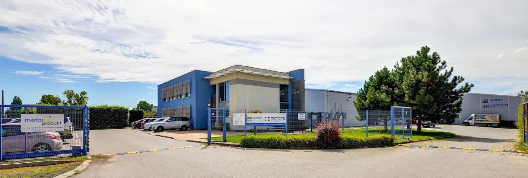 Fotografia sídla spoločnosti Vomet