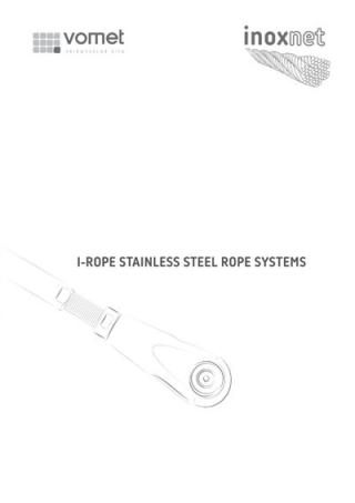 Titulný obrázok katalógu I-ROPE® Lanové systémy