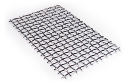 Drôtené sitá s jednoduchým krepom - pohľad zboku