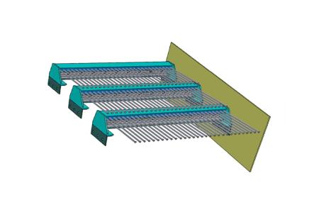 Prstové sitá pre triedenie sypkych materiálov