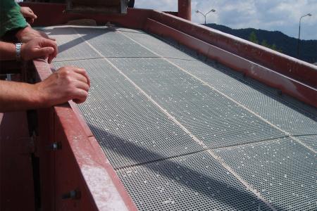 Polyuretánové lankové sitá