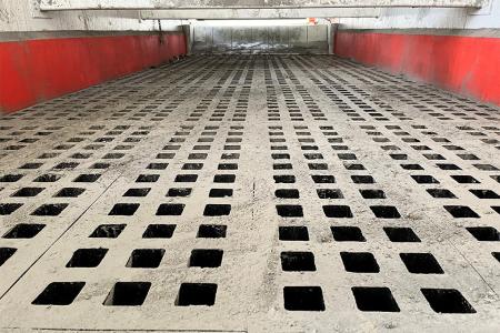 Celoliate samonosné plochy na triedenie sypkých materiálov