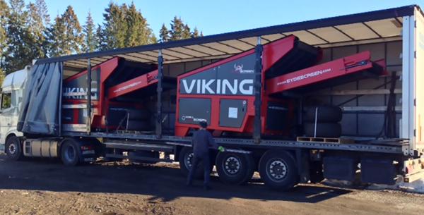 Mobilný triedič Viking