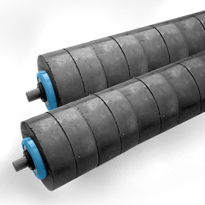 Pogumované valčeky pre dopravníky